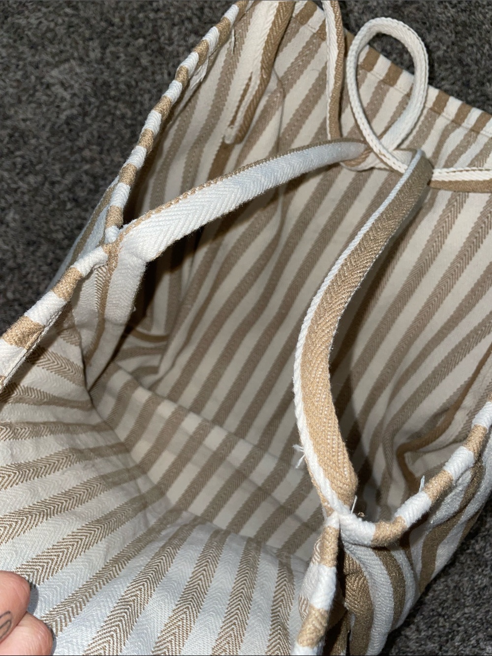 Buckle Canvas Tote Bag NWOT - Picture 3 of 4